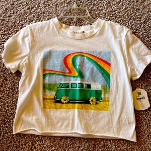 Altar’d State Cropped Tee * Cute Summer VW Bus * NWT